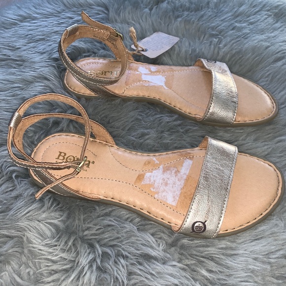 born alice ankle strap leather sandal